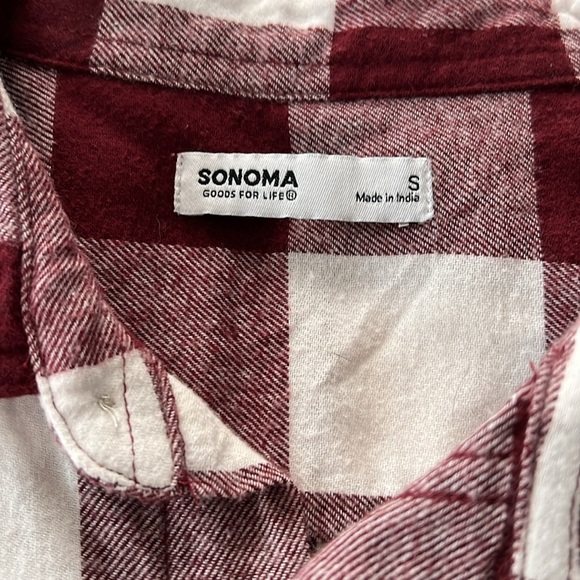 Sonoma Burgundy/White Flannel - Picture 3 of 3